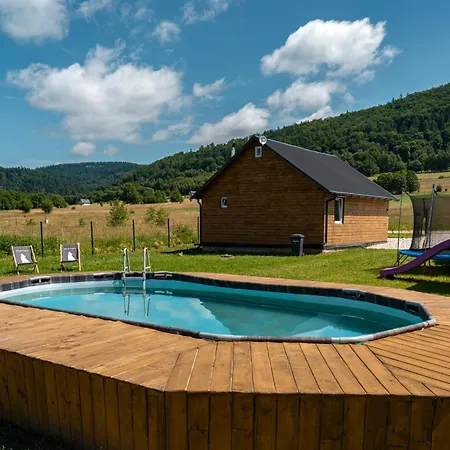 Wilcza Polana Kolo Miedzygorza Z Jacuzzi I Sauna Alpehytte Jaworek