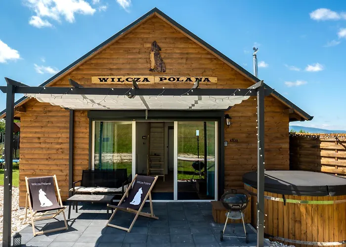 Wilcza Polana Kolo Miedzygorza Z Jacuzzi I Sauna Alpehytte Jaworek