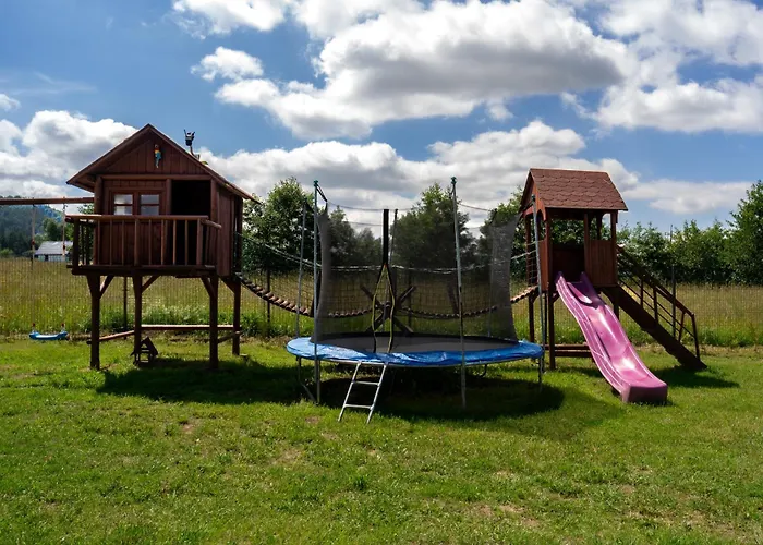 Wilcza Polana Kolo Miedzygorza Z Jacuzzi I Sauna Alpehytte