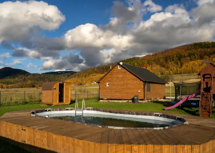 Wilcza Polana Kolo Miedzygorza Z Jacuzzi I Sauna Alpehytte Jaworek